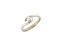Anello Mirco Visconti Donna Solitario 4 Punte in Oro Diamante GS27/20-13